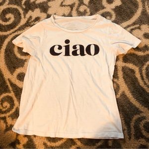 💚’CIAO’ baby tee